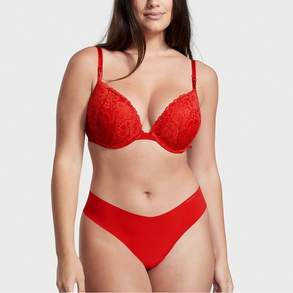 Victoria’s Secret Bra ❤️ The “Sexy Tee Lacie Push-Up Bra” in Color “Lipstick” - Picture 14 of 16